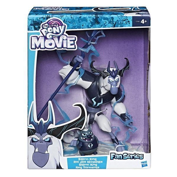 Hasbro C1062 MLP Коллекционная фигурка "Темные силы" Король Шторм и Граббер