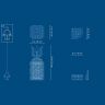 Lego DOTs 41906 Конструктор Лего Дотс Подставка для карандашей «Ананас», 351 деталь