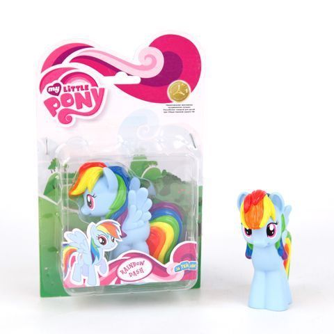 My Little Pony 1120082 Пони Rainbow Dash 9 см, в блистере, ПВХ