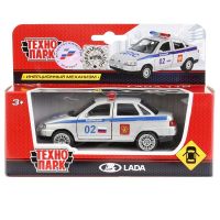 Технопарк SB-16-44-P-WB Коллекционная металлическая машина "Lada 110" Полиция