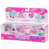 Moose 56641 Машинки Cutie Car S1 с мини-фигурками Шопкинс Ледяные гонки