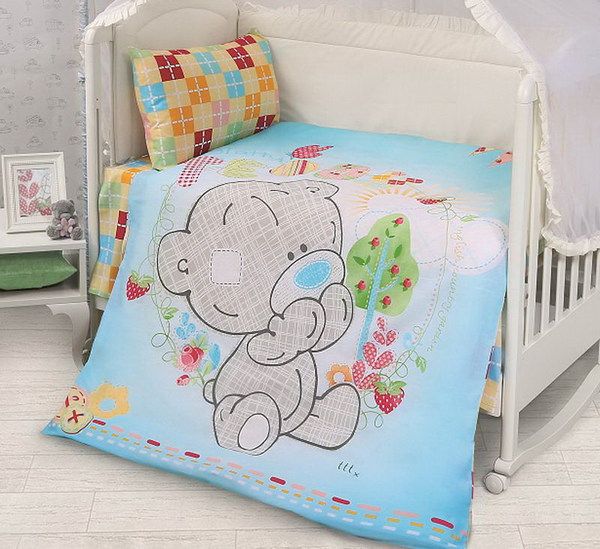 Мона Лиза 521103 Комплект постельного белья ясли. Бязь. Teddy baby