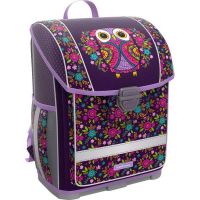 ErichKrause 46250ЕК Ранец с пластиковым дном ErichKrause ErgoLine 16 L Flower Owl