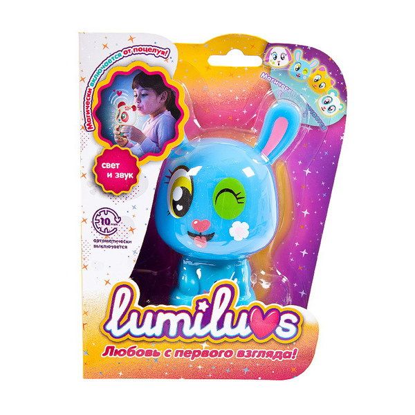 ABtoys (АБтойс) LB0001A9 Ночник LUMILUVS Кролик Missy (голубой)