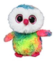 ABtoys M0039 Мягкая игрушка Совенок разноцветный,15 см