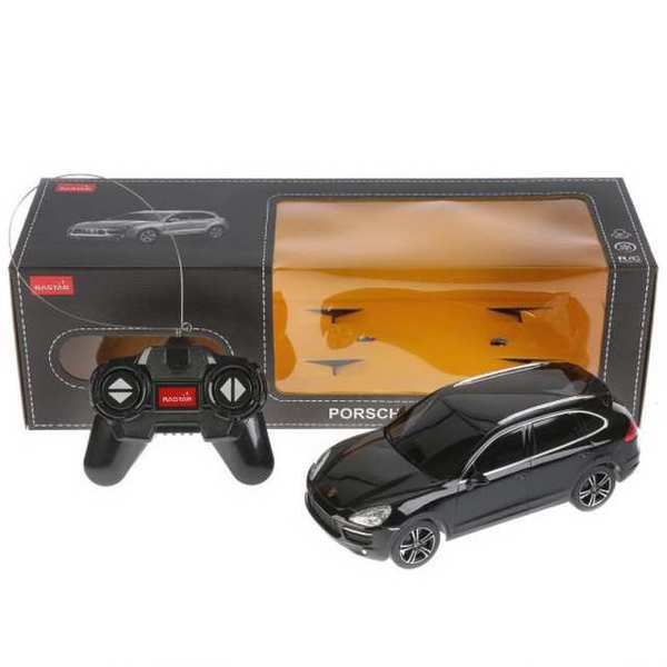 RASTAR 46100B Машина р/у 1:24 Porsche Cayenne Turbo Цвет Черный 27MHZ