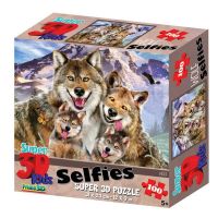 Prime 3D 13669-SBM Пазл 3D 100 Волки селфи