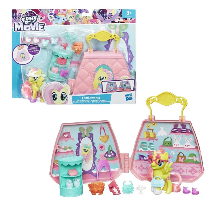 Hasbro E0712 MLP Movie Игровой набор Возьми с собой, пони Флаттершай