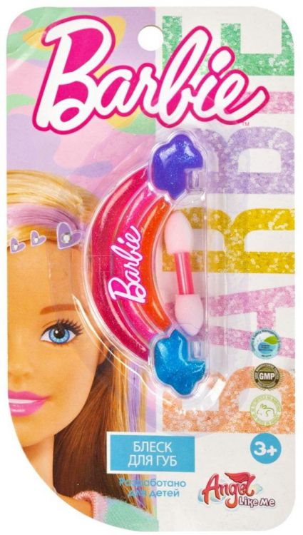 Barbie Barbie01-02 Набор косметики для девочек Barbie Блеск для губ "Радуга" Barbie Barbie01-02 Набор косметики для девочек Barbie Блеск для губ "Радуга"