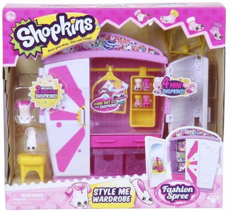 Moose 56298 Shopkins 5 Игровой набор Модный гардероб