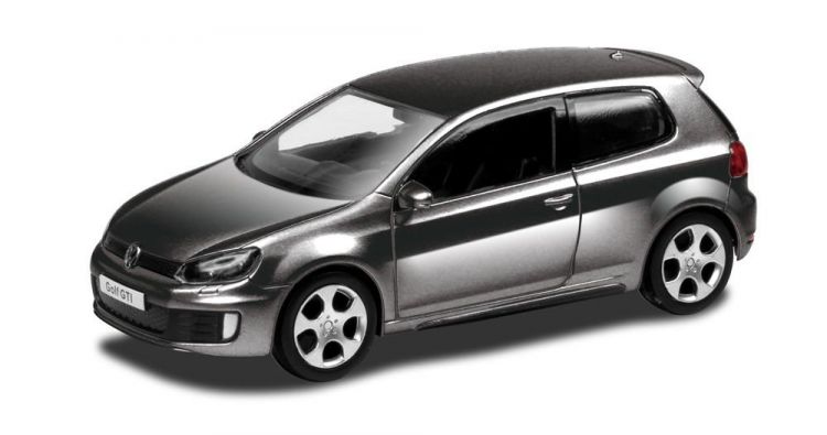 RMZ City 554018-BL Машина металлическая Volkswagen Golf GTI, 1:32, цвет черный
