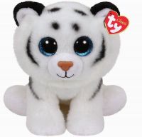 TY 90219 Beanie Boo's Мягкая игрушка Белый тигренок Tundra, 25 см