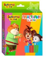 CENTRUM 86225 Пластилин CENTRUM "Барбоскины" 10 цветов стека пластиковая 200г