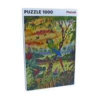 Piatnik 549847 Пазл Ален Томас Большой зеленый ара, 1000 элементов