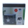 Store It 672203 Контейнер для хранения с крышкой Серый со звездой, 33х33х33 см
