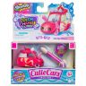 Moose 57402 Машинка Cutie Car S3, меняющая цвет с кисточкой и фигуркой Шопкинс, Marble Motor