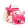 Moose 57402 Машинка Cutie Car S3, меняющая цвет с кисточкой и фигуркой Шопкинс, Marble Motor