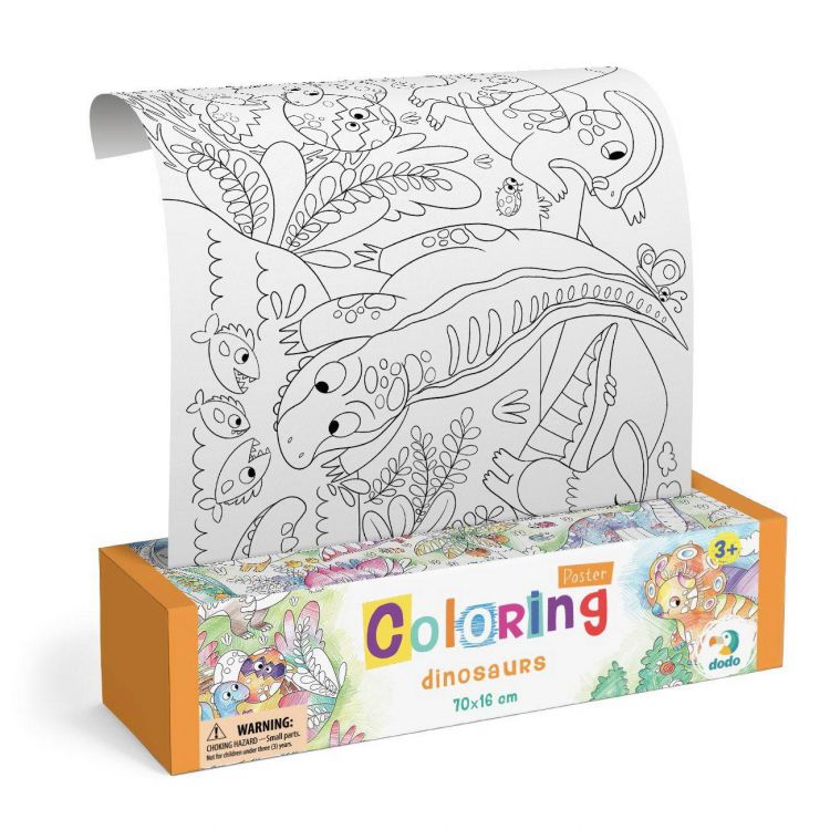 Dodo 300328 Раскраска Dodo Динозавры