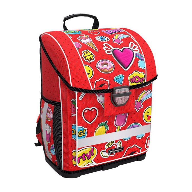 ErichKrause 48461ЕК-no Ранец с пластиковым дном ErichKrause ErgoLine 16L Sweet Love ErichKrause 48461ЕК-no Ранец с пластиковым дном ErichKrause ErgoLine 16L Sweet Love