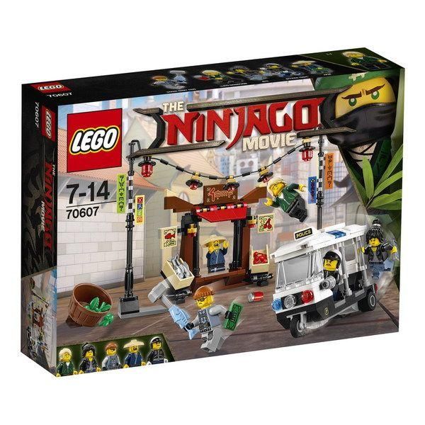 Lego Ninjago 70607 Конструктор Лего Ниндзяго Ограбление киоска в Ниндзяго Сити