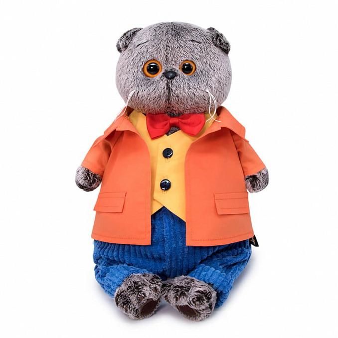 BUDI BASA Ks19-160 Мягкая игрушка BUDI BASA Кот Басик в оранжевом пиджаке 19 см BUDI BASA Ks19-160 Мягкая игрушка BUDI BASA Кот Басик в оранжевом пиджаке 19 см