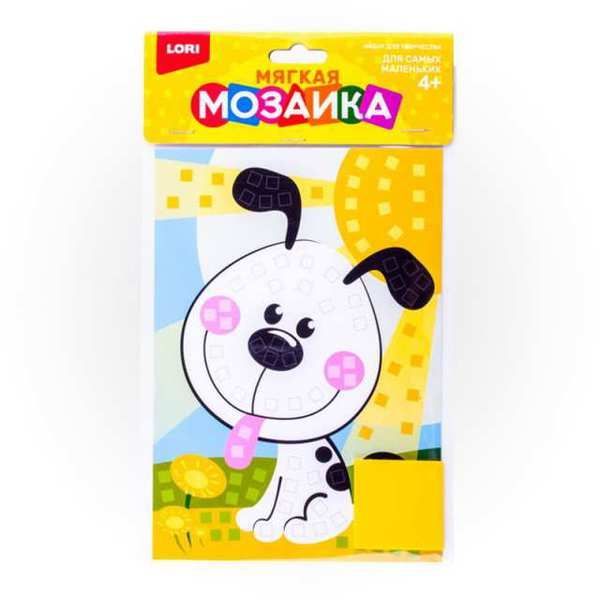 LORI Кэ-006 Мозаика мягкая Малый набор "Далматинец", 21х15 см