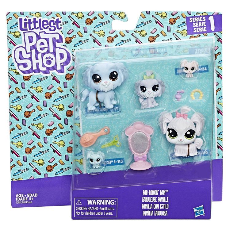Hasbro C2097 LPS S1 Игровой набор Семья петов, Собачки