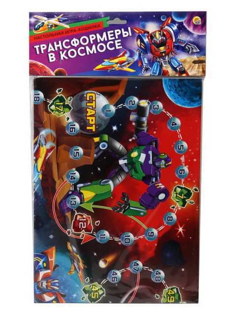 Рыжий кот ИН-7321 Игра настольная. МАКСИ-ИГРЫ. ТРАНСФОРМЕРЫ В КОСМОСЕ Рыжий кот ИН-7321 Игра настольная. МАКСИ-ИГРЫ. ТРАНСФОРМЕРЫ В КОСМОСЕ