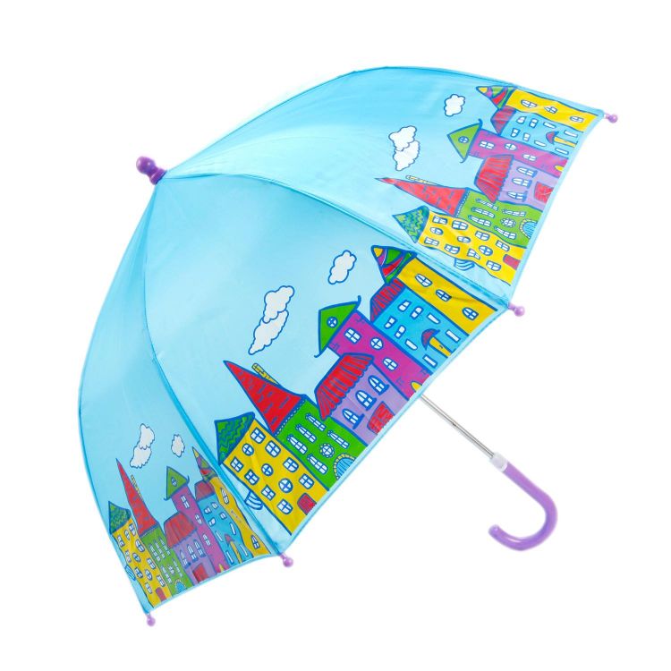 Mary Poppins 53588 Зонт детский Домики, 46 см