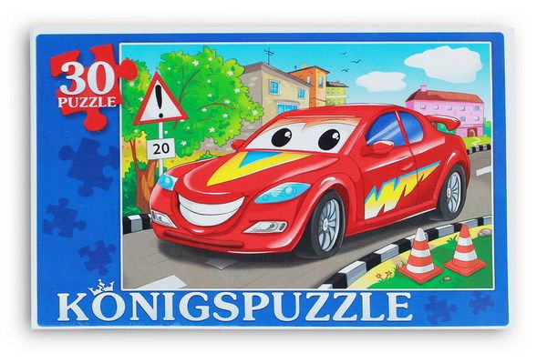Konigspuzzle ПК30-5776 Пазл Супертачка, 30 элементов