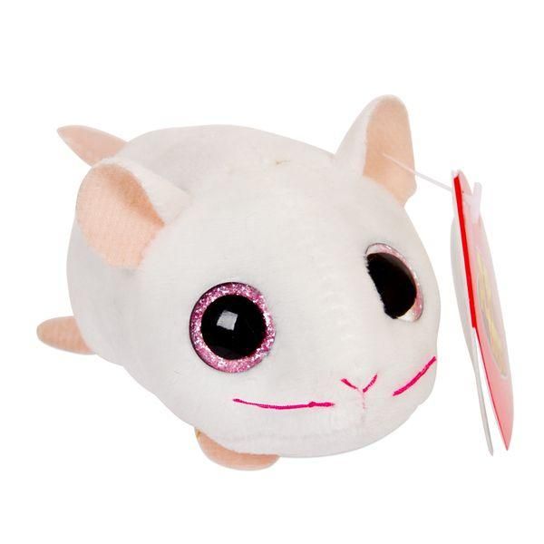 AB toys M1013 Мягкая игрушка Мышонок белый, 10 см