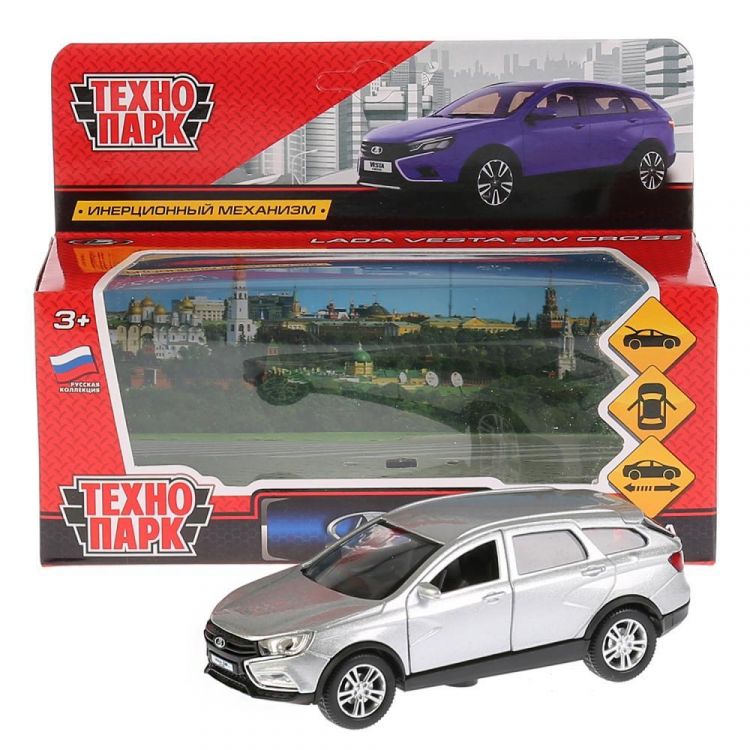 Технопарк VESTA-CROSS-SL Коллекционная металлическая модель "Lada Vesta SW Cross"