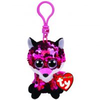 TY 35303 Flippable Брелок Лисёнок Jewel с пайетками, 12 см