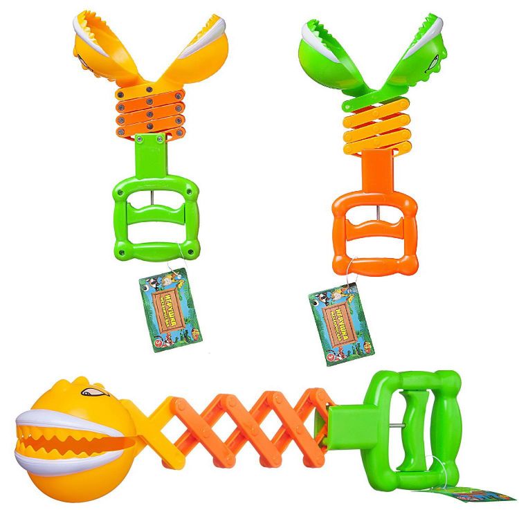 Junfa PT-01678 Игрушка ABtoys Зубастики Зубастая пиранья, выдвижная 20 см