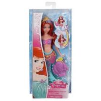 Mattel CDB96 Кукла Русалочка Ариэль, меняет цвет