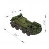 Норпласт 258 Тягач военный Щит с танком, 56х21х21,5 см