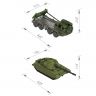 Норпласт 258 Тягач военный Щит с танком, 56х21х21,5 см