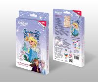 LORI Фнд-034 Набор для творчества LORI Роспись по дереву Disney Новогодний сувенир Эльза