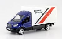 RMZ City 554042-BLU Машина металлическая Ford Transit Chassis Cab 2018, 1:43, цвет синий