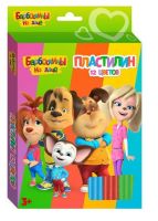 CENTRUM 86226 Пластилин CENTRUM "Барбоскины" 12 цветов стека пластиковая 240г