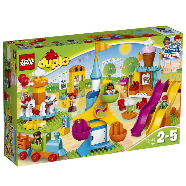 LEGO (Лего) 10840-L Конструктор LEGO DUPLO Большой парк аттракционов