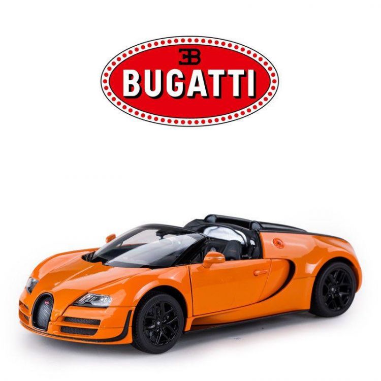 Rastar 43900 Машина металлическая Bugatti Grand Sport Vitesse, 1:18