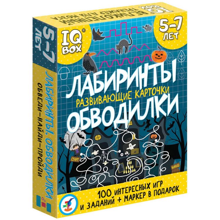 Дрофа-Медиа 4162 Развивающие карточки Дрофа-Медиа Лабиринты. Обводилки