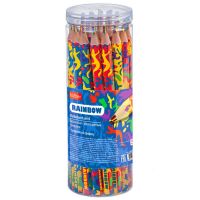 Hatber BKc-30150 Карандаши многоцветные Hatber Rainbow заточеннные 30шт