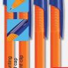 ErichKrause 22189 Ручка шариковая Orange R-301, в наборе из 4 штук, 0,7 мм, синие чернила