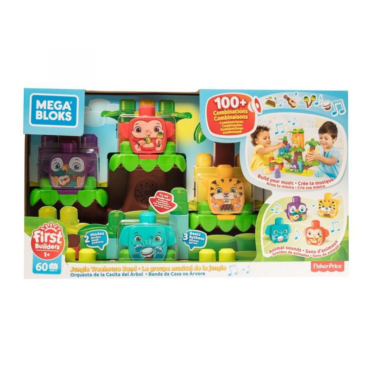 Mattel GGG11 Конструктор Mattel Mega Bloks Джунгли Зовут