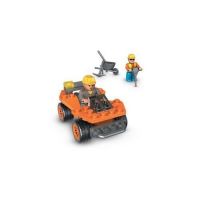 Mega Bloks 222 Мини-набор "Blok Squad - Строительный внедорожник"