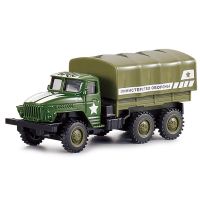 Коллекционная машинка Kaiyu грузовик военный 12 см, инерционный