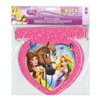 Procos 82651 Гирлянда "Принцессы Disney и питомцы", 2,6м