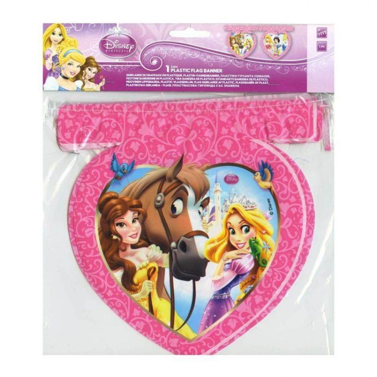 Procos 82651 Гирлянда "Принцессы Disney и питомцы", 2,6м